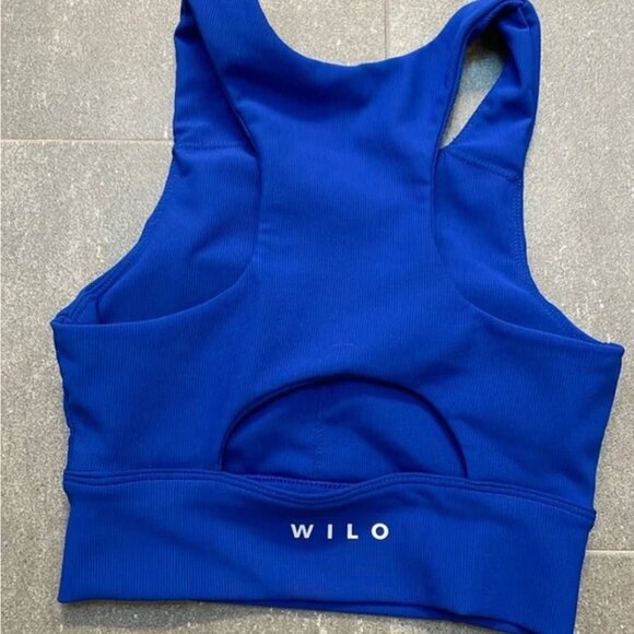 Wilo Ribbed Longline Sports Bra - Picture 2 of 2